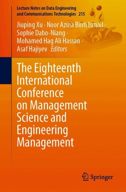 Couverture_Eighteenth International Conference on Management Science and Engineering Management