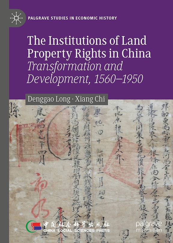 Couverture_The Institutions of Land Property Rights in China