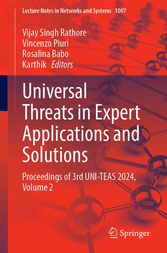 Couverture_Universal Threats in Expert Applications and Solutions