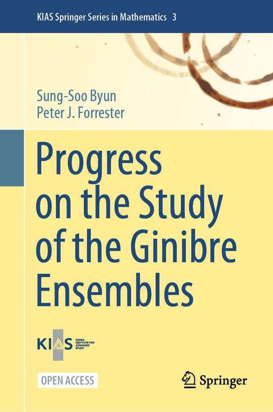 Front cover_Progress on the Study of the Ginibre Ensembles
