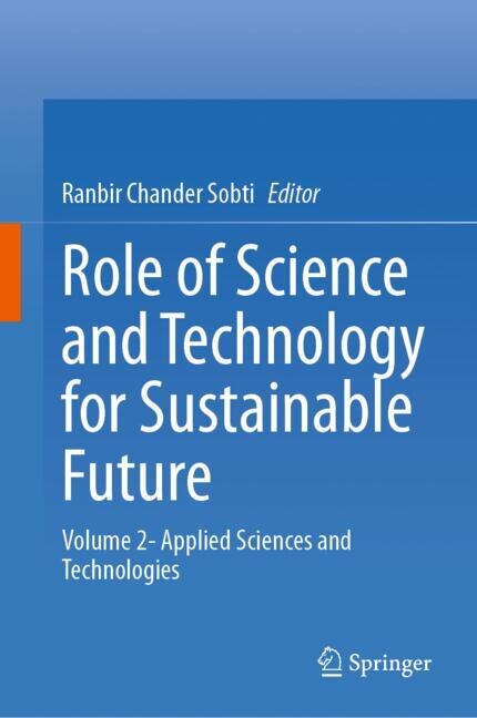 Couverture_Role of Science and Technology for Sustainable Future