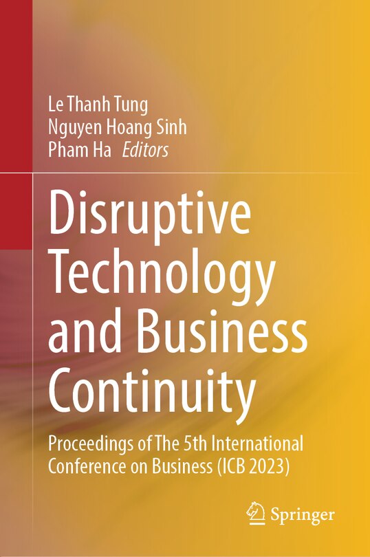 Couverture_Disruptive Technology and Business Continuity