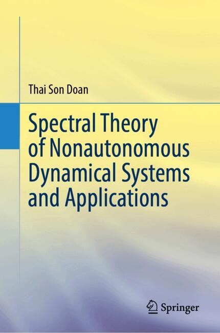 Couverture_Spectral Theory of Nonautonomous Dynamical Systems and Applications