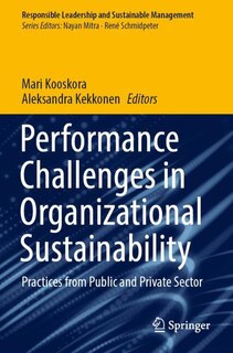 Couverture_Performance Challenges in Organizational Sustainability