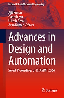 Front cover_Advances in Design and Automation