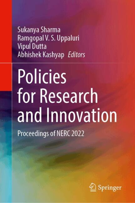 Couverture_Policies for Research and Innovation