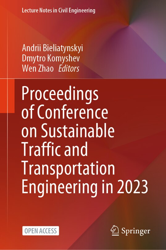 Front cover_Proceedings of Conference on Sustainable Traffic and Transportation Engineering in 2023