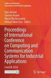Couverture_Proceedings of International Conference on Computing and Communication Systems for Industrial Applications