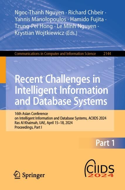 Front cover_Recent Challenges in Intelligent Information and Database Systems