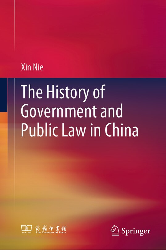 Couverture_The History of Government and Public Law in China