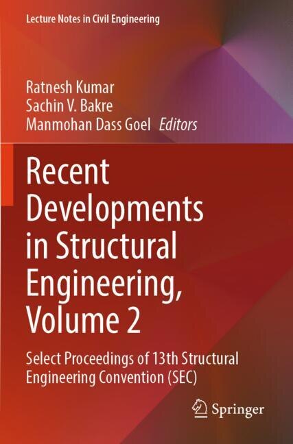 Front cover_Recent Developments in Structural Engineering, Volume 2