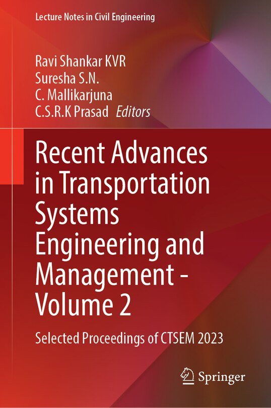 Front cover_Recent Advances in Transportation Systems Engineering and Management-Volume 2