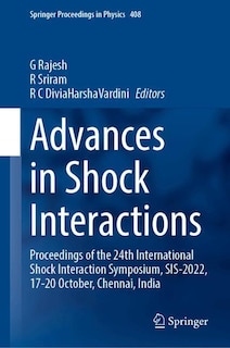 Front cover_Advances in Shock Interactions