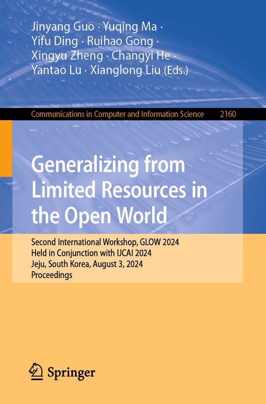 Couverture_Generalizing from Limited Resources in the Open World