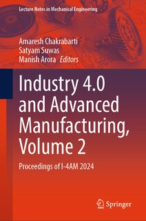 Front cover_Industry 4.0 and Advanced Manufacturing, Volume 2