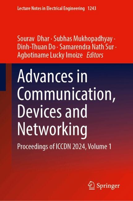 Front cover_Advances in Communication, Devices and Networking