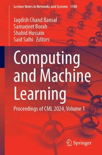 Couverture_Computing and Machine Learning
