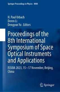 Couverture_Proceedings of the 8th International Symposium of Space Optical Instruments and Applications
