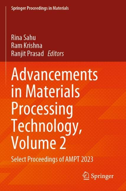 Couverture_Advancements in Materials Processing Technology, Volume 2