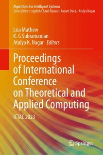 Front cover_Proceedings of International Conference on Theoretical and Applied Computing