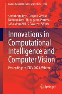 Front cover_Innovations in Computational Intelligence and Computer Vision