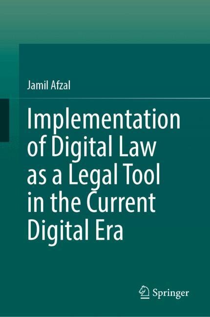 Couverture_Implementation of Digital Law as a Legal Tool in the Current Digital Era