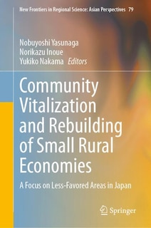 Front cover_Community Vitalization and Rebuilding of Small Rural Economies
