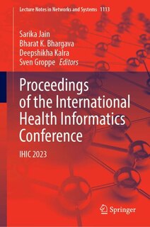 Couverture_Proceedings of the International Health Informatics Conference