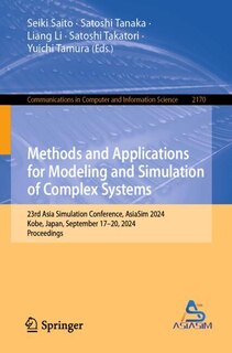 Front cover_Methods and Applications for Modeling and Simulation of Complex Systems