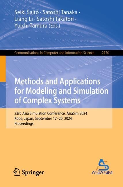 Front cover_Methods and Applications for Modeling and Simulation of Complex Systems
