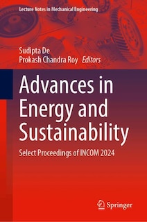 Couverture_Advances in Energy and Sustainability
