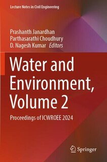 Couverture_Water and Environment, Volume 2