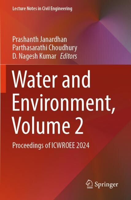 Couverture_Water and Environment, Volume 2