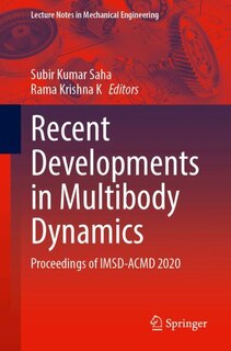 Couverture_Recent Developments in Multibody Dynamics