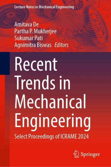 Front cover_Recent Trends in Mechanical Engineering