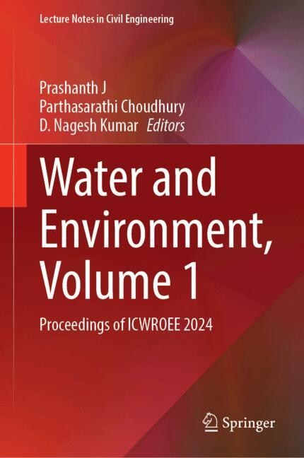 Front cover_Water and Environment, Volume 1