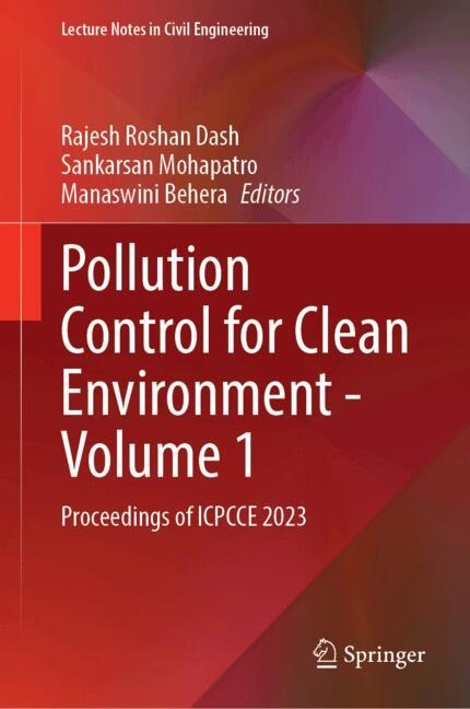 Couverture_Pollution Control for Clean Environment-Volume 1