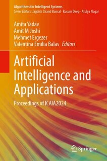 Couverture_Artificial Intelligence and Applications