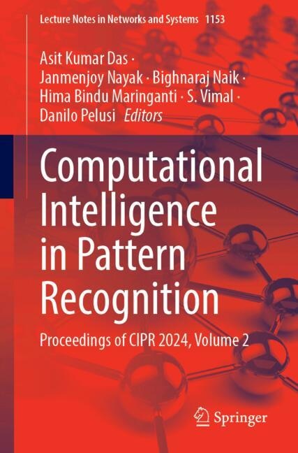 Front cover_Computational Intelligence in Pattern Recognition