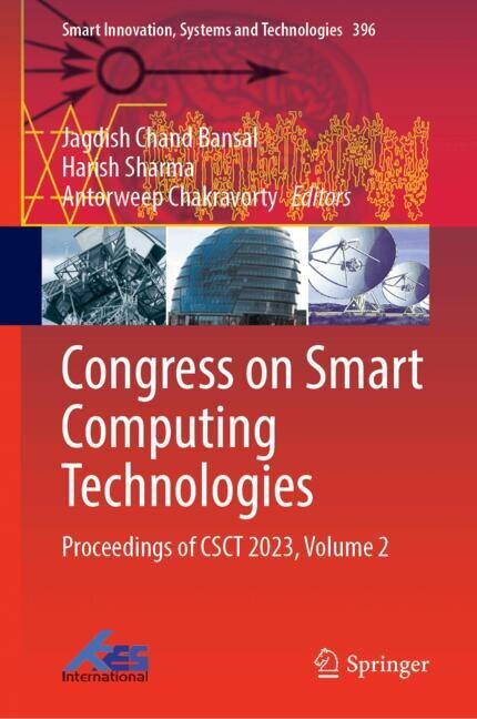 Couverture_Congress on Smart Computing Technologies