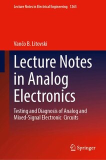 Front cover_Lecture Notes in Analog Electronics