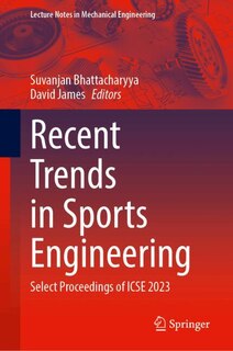 Couverture_Recent Trends in Sports Engineering