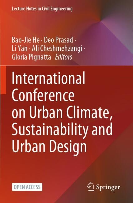 Couverture_International Conference on Urban Climate, Sustainability and Urban Design