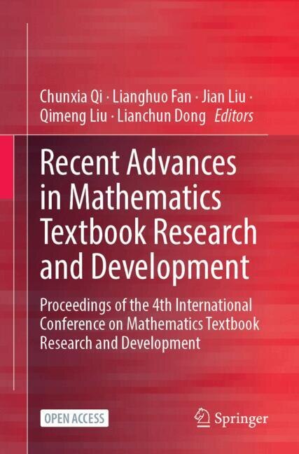 Front cover_Recent Advances in Mathematics Textbook Research and Development