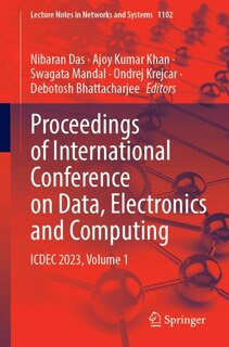 Couverture_Proceedings of International Conference on Data, Electronics and Computing