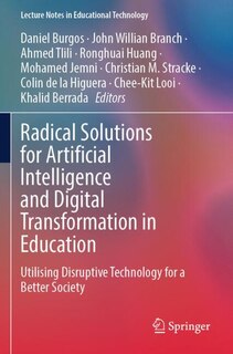 Front cover_Radical Solutions for Artificial Intelligence and Digital Transformation in Education