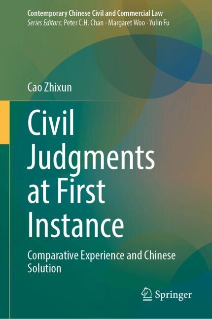 Couverture_Civil Judgments at First Instance