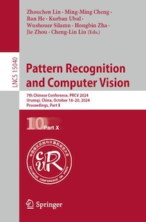 Couverture_Pattern Recognition and Computer Vision