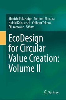 Front cover_EcoDesign for Circular Value Creation