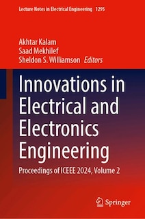 Couverture_Innovations in Electrical and Electronics Engineering